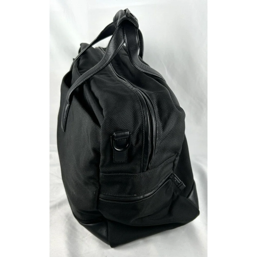 Tumi Black Ballistic Nylon Briefcase Laptop Bag Weekender Business 43050D3